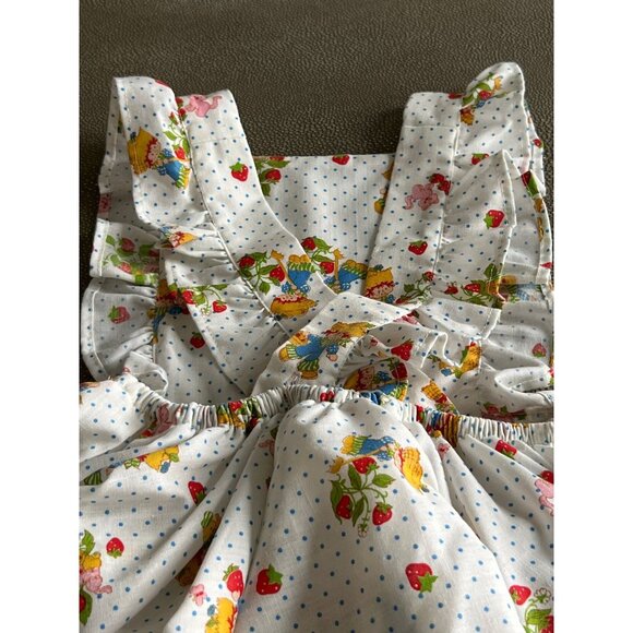 Numi Strawberry Shortcake Pinafore With Attached Bloomers EUC 3T - Picture 6 of 6